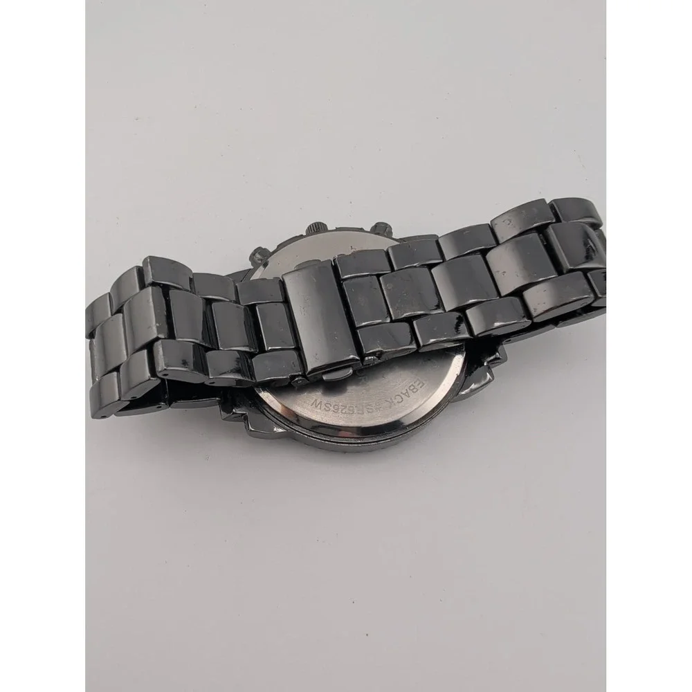 Accutime Men's Watch 48mm Case Black 7.5